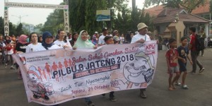 Gerakan Sadar Pilgub 2018 di Jepara (Foto: KPU Jepara)
